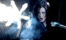 
 Kate Beckinsale augments those
 pointed teeth of hers with some
 good old-fashioned 'firepower'.
   