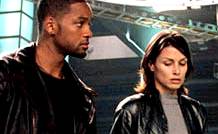  
    WILL SMITH 
         and
    BRIGETTE MOYNAHAN   
    
    -They were the     
    film's NON-item.
   